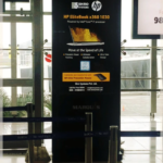 DOOH Activity at the Airport  Client :- Shro Systems